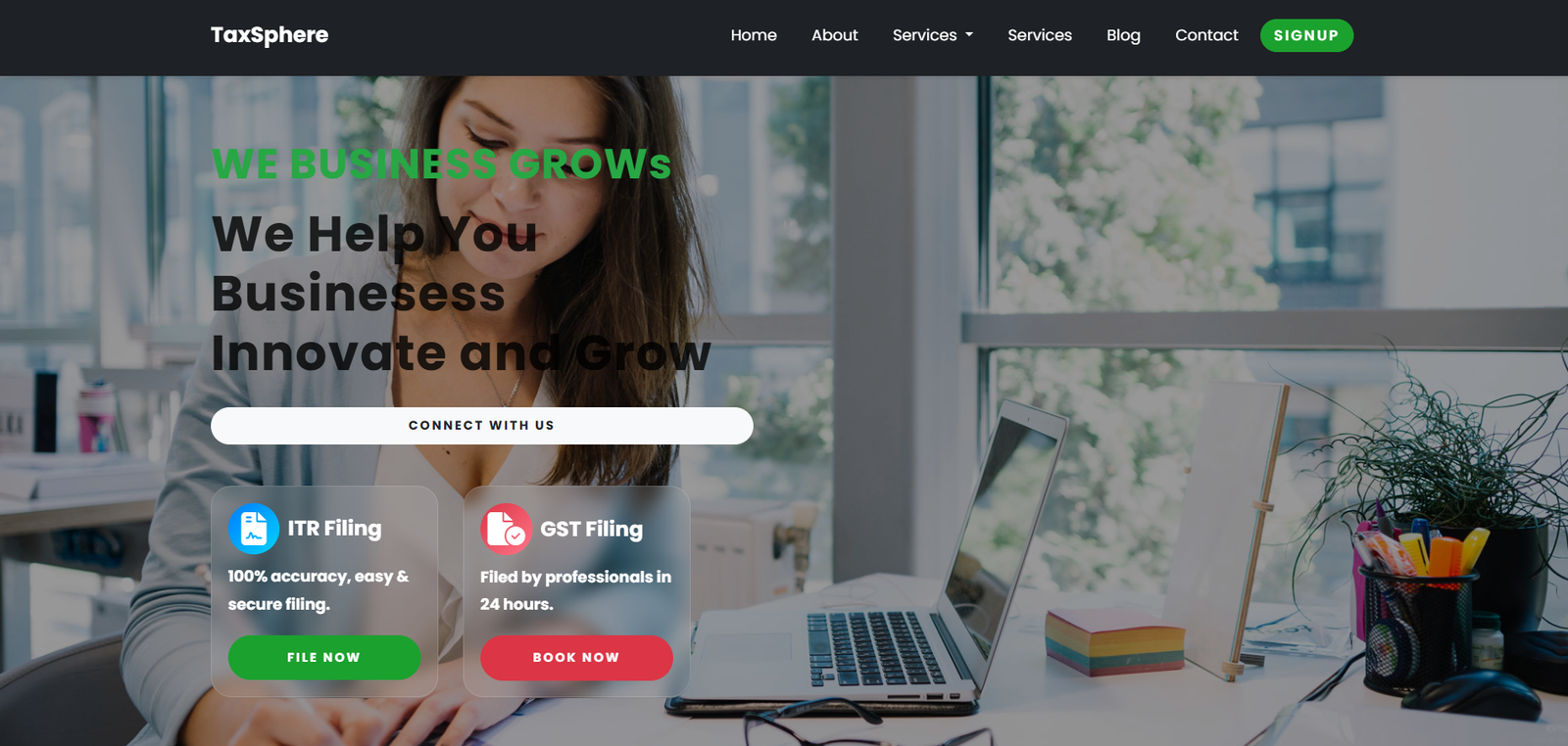 Custom Website Preview